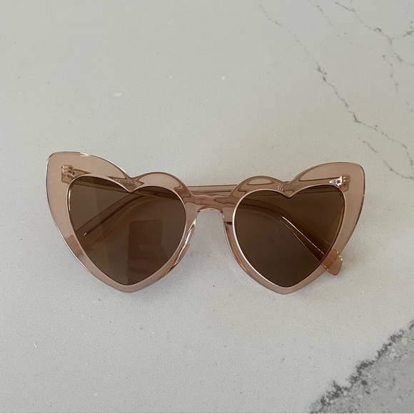 Yves Saint Laurent Accessories - Yves Saint Laurent Heart Sunglasses 🖤